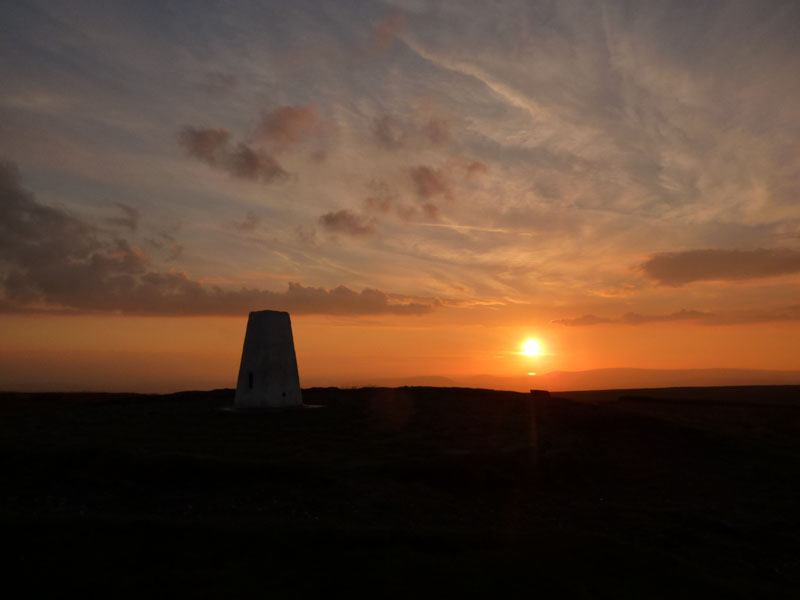 Pendle Sunset